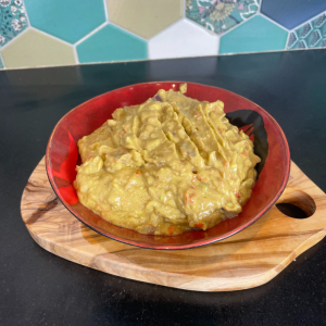 guacamole préparé au thermomix