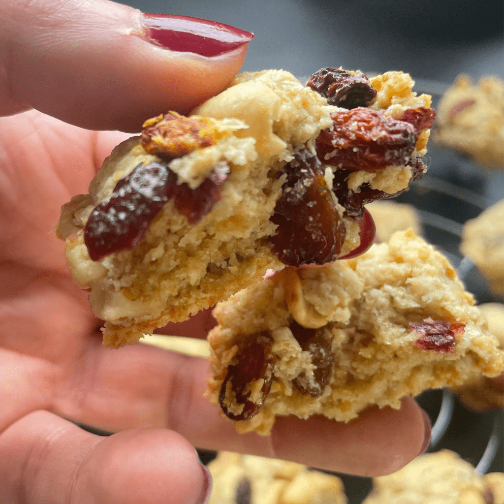 cookies flocons d'avoine et fruits secs au thermomix