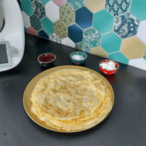 crêpes au lait d'avoine au thermomix